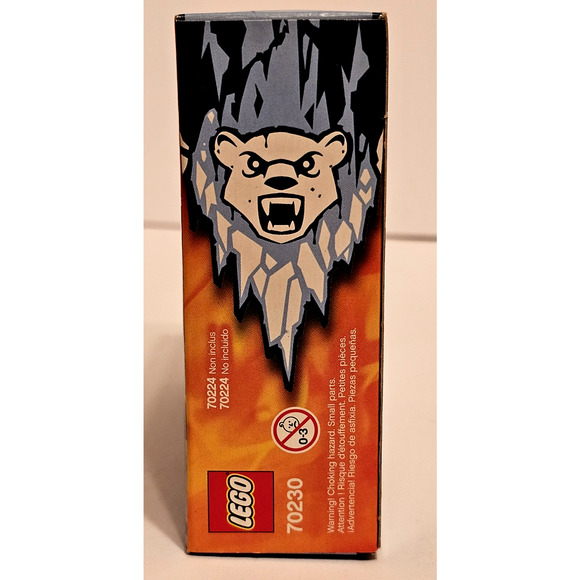 ICE BEAR TRIBE PACK Lego LEGENDS OF CHIMA Set #70230 NEW Sealed RETIRED Unopened - Picture 5 of 7